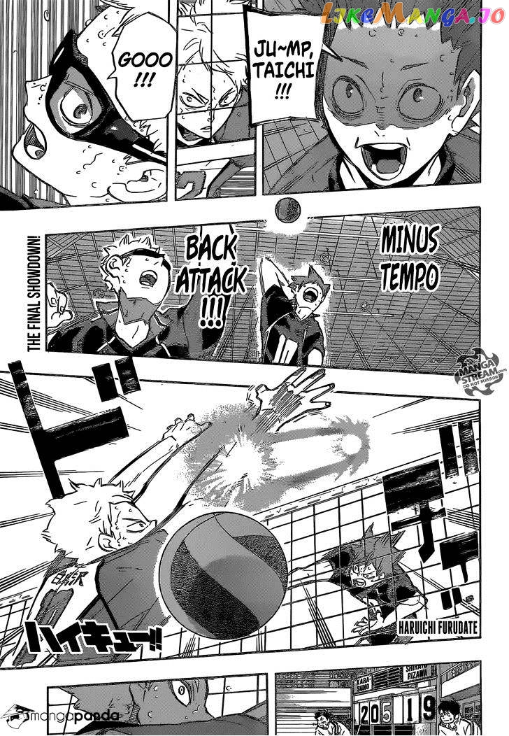 Haikyuu!!, Chapter 188 image 01